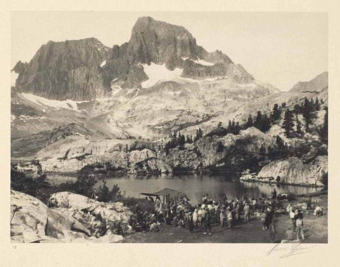 Commissary at Gernet Lake Camp