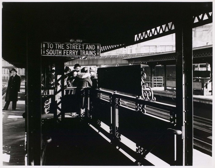 Third Avenue El Platform, Uptown Side