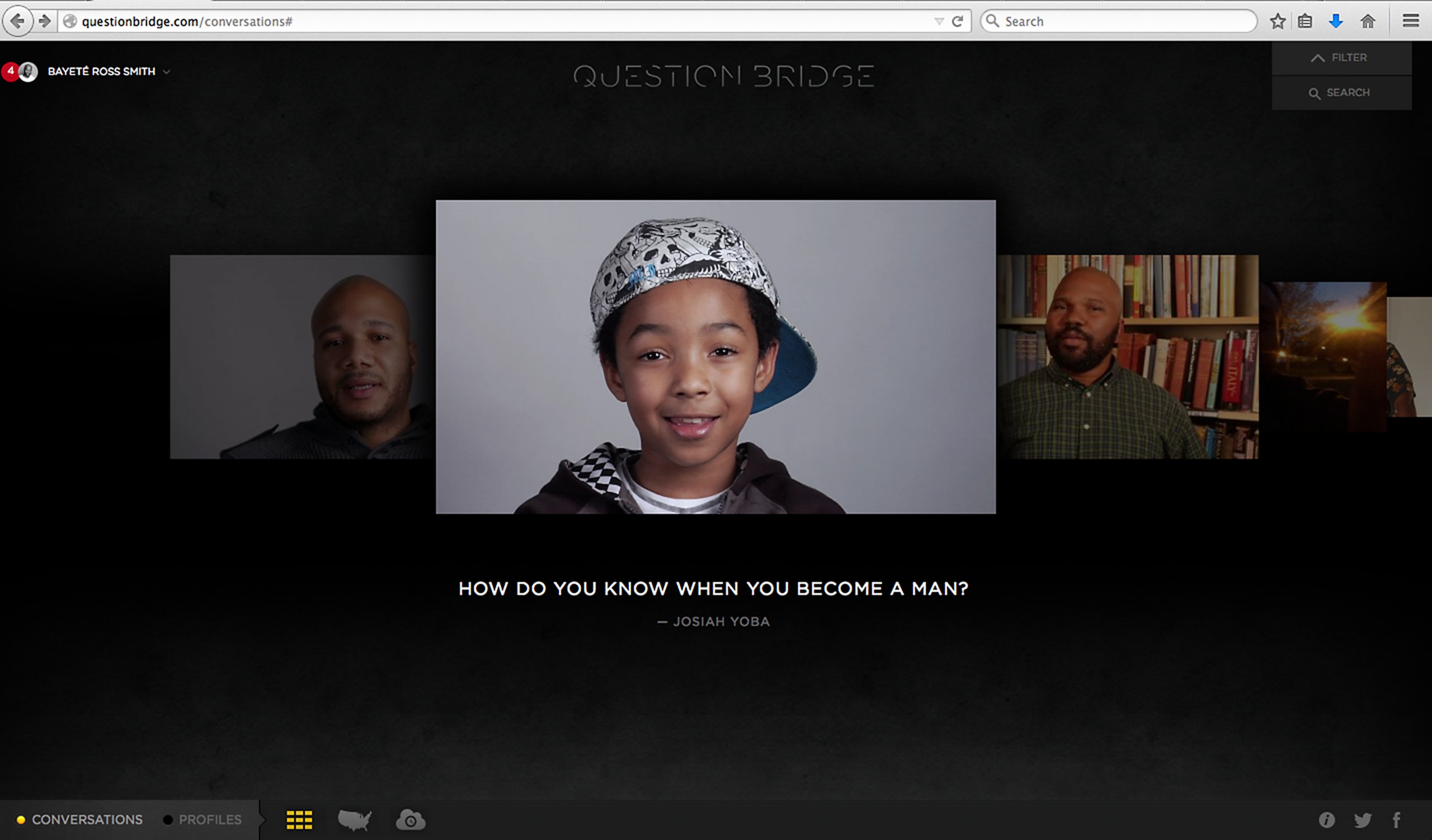 Question Bridge: Black Males transmedia project