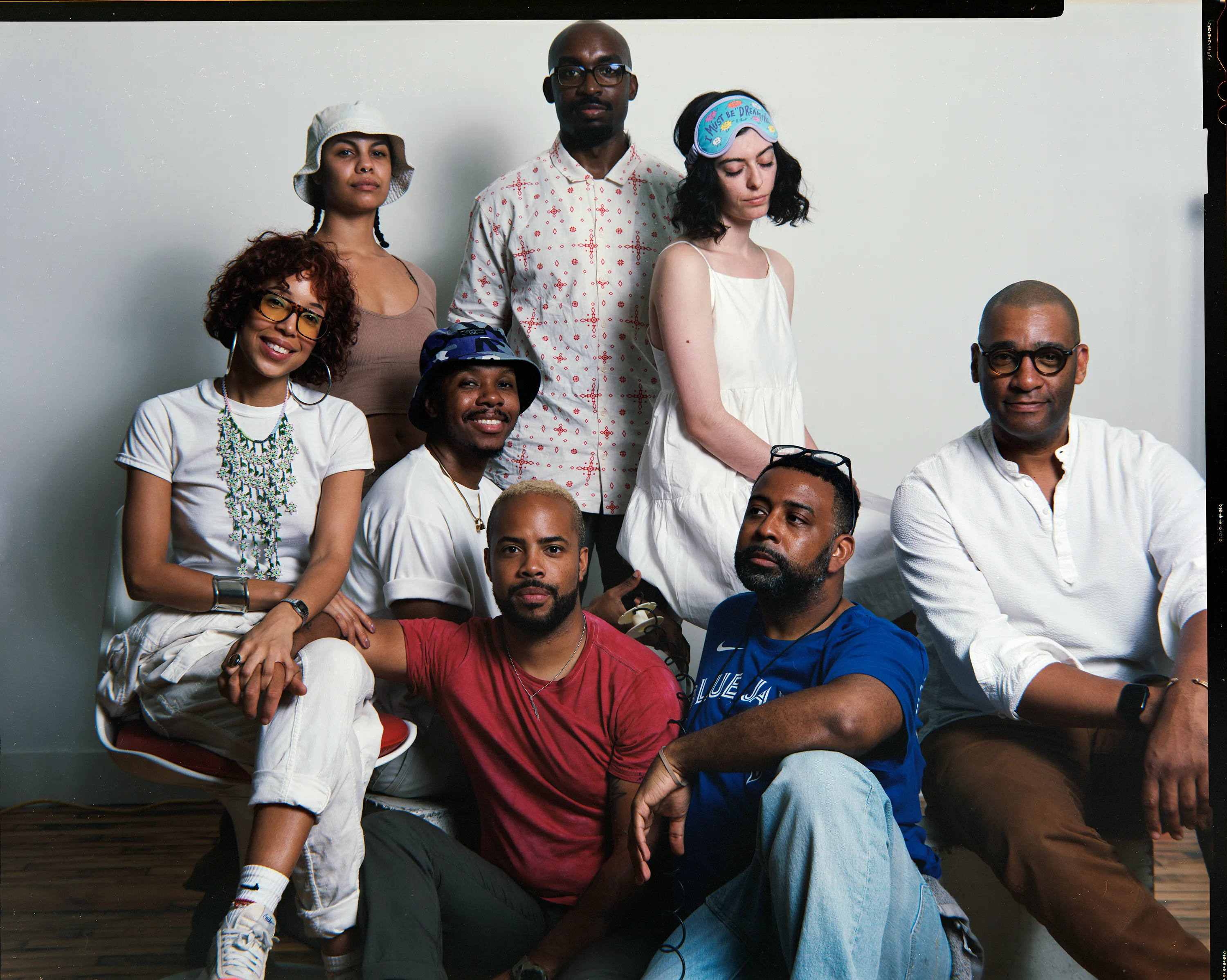 portrait of group of friends